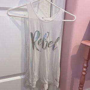 Rebel Athletic Open Tie Back Tank